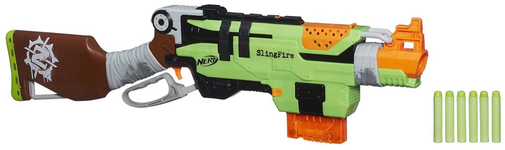 Nerf: Zombie Strike - Sling Fire - Nerf (Zombie Strike) action figure collectible - Main Image 1