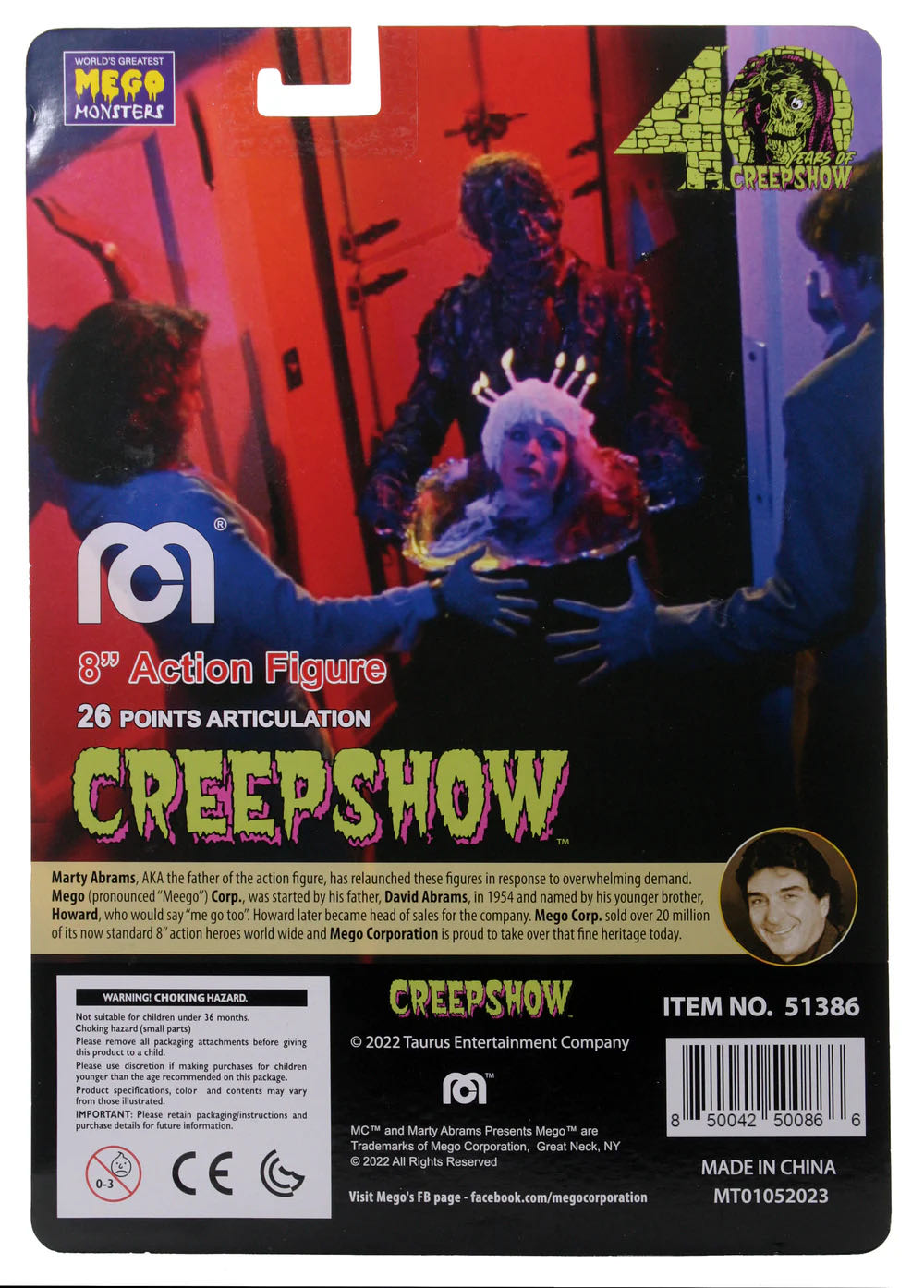 Creepshow <Father’s Day> - MEGO Corp. (Creepshow (1982)) action figure collectible [Barcode 850042500866] - Main Image 3