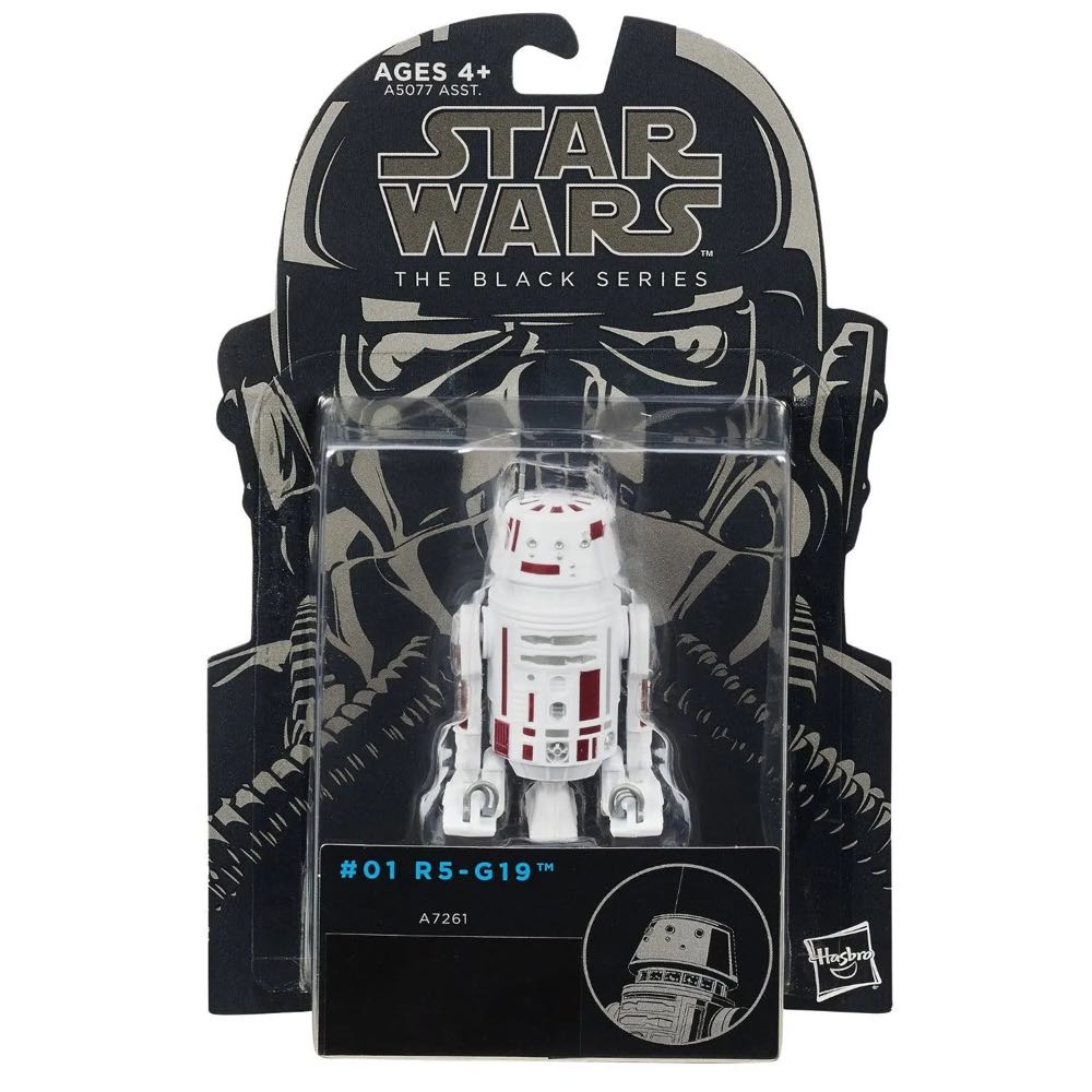 Star Wars: R5-G19 (Phase II-01) - Hasbro (Star Wars: The Black Series 3.75”) action figure collectible - Main Image 3
