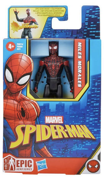 Miles Morales - Hasbro (Epic Hero Series) action figure collectible [Barcode 5010994186104] - Main Image 2