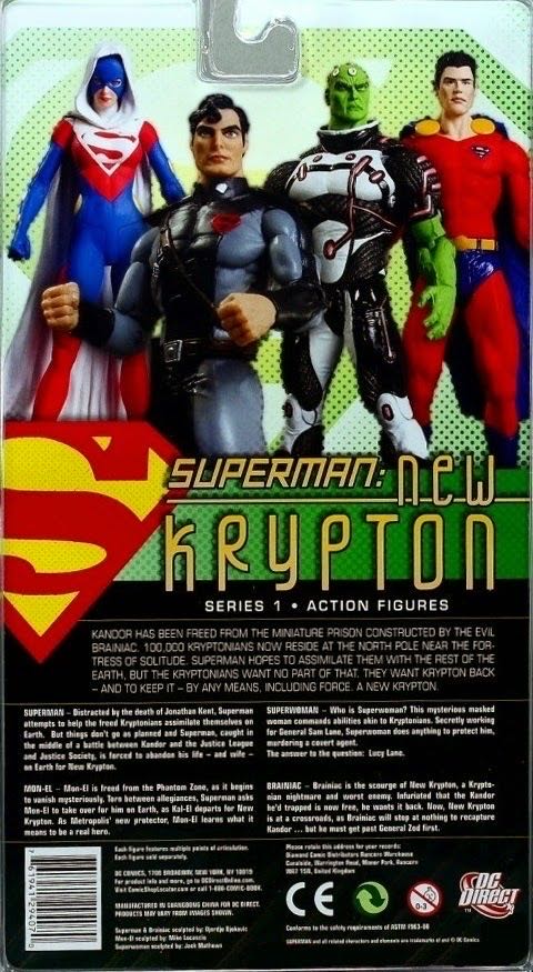 DC Direct (2010) (210x04) Superwoman - DC Direct (Superman: New Krypton Series 1) action figure collectible - Main Image 4