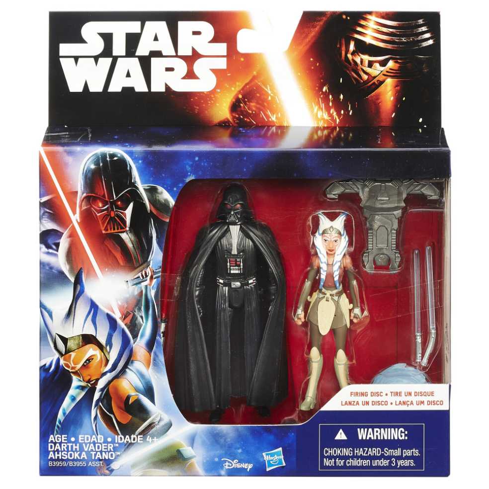 Darth Vader Ahsoka Tano - hasbro ( Rebels) (The Force Awakens (3.75”)) action figure collectible [Barcode 5010994920364] - Main Image 1