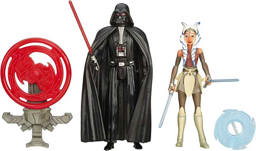 Darth Vader Ahsoka Tano - hasbro ( Rebels) (The Force Awakens (3.75”)) action figure collectible [Barcode 5010994920364] - Main Image 2