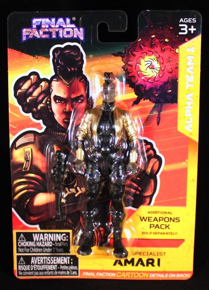 Final Faction: SPC. Amari - Greenbriar International, Inc. (Dollar Tree) (Final Faction: Series 2) action figure collectible - Main Image 2