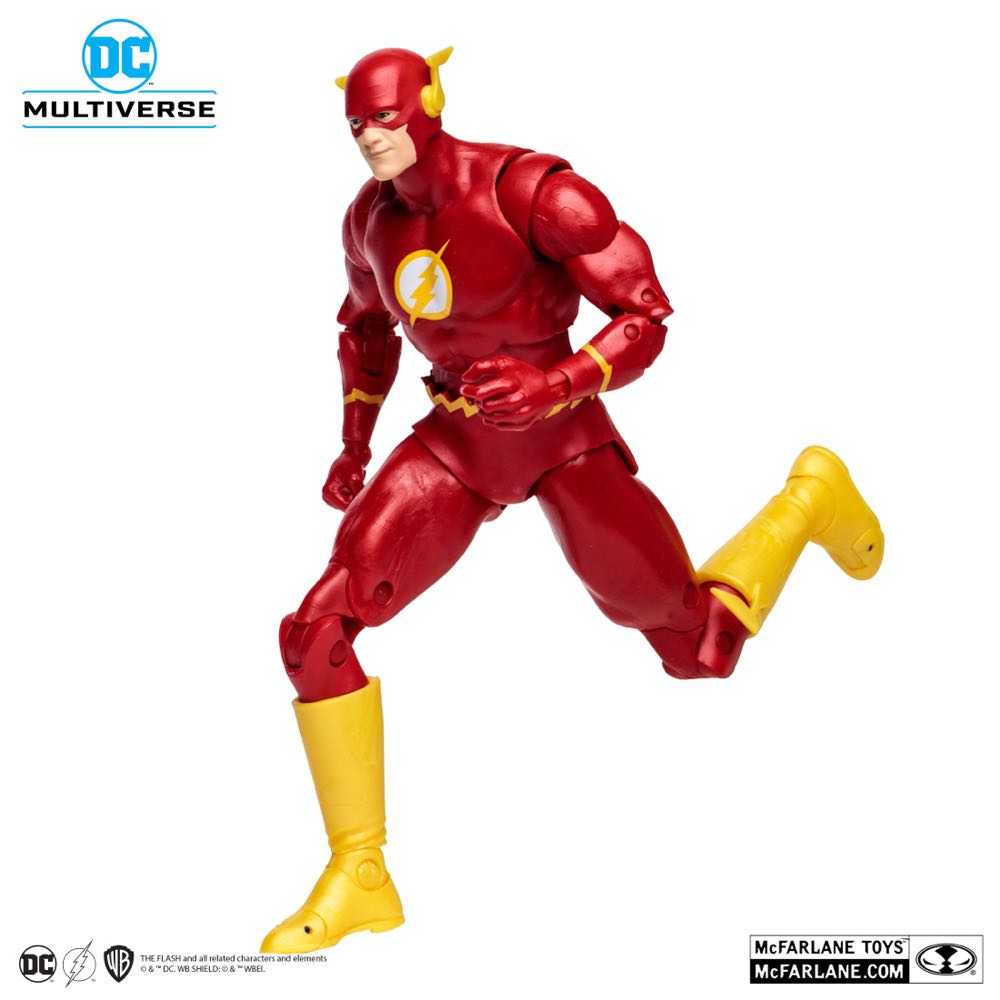 McFarlane DC Multiverse The Flash (Barry Allen) Cyborg BAF Wave - McFarlane Toys (Flashpoint) action figure collectible [Barcode 787926156430] - Main Image 4