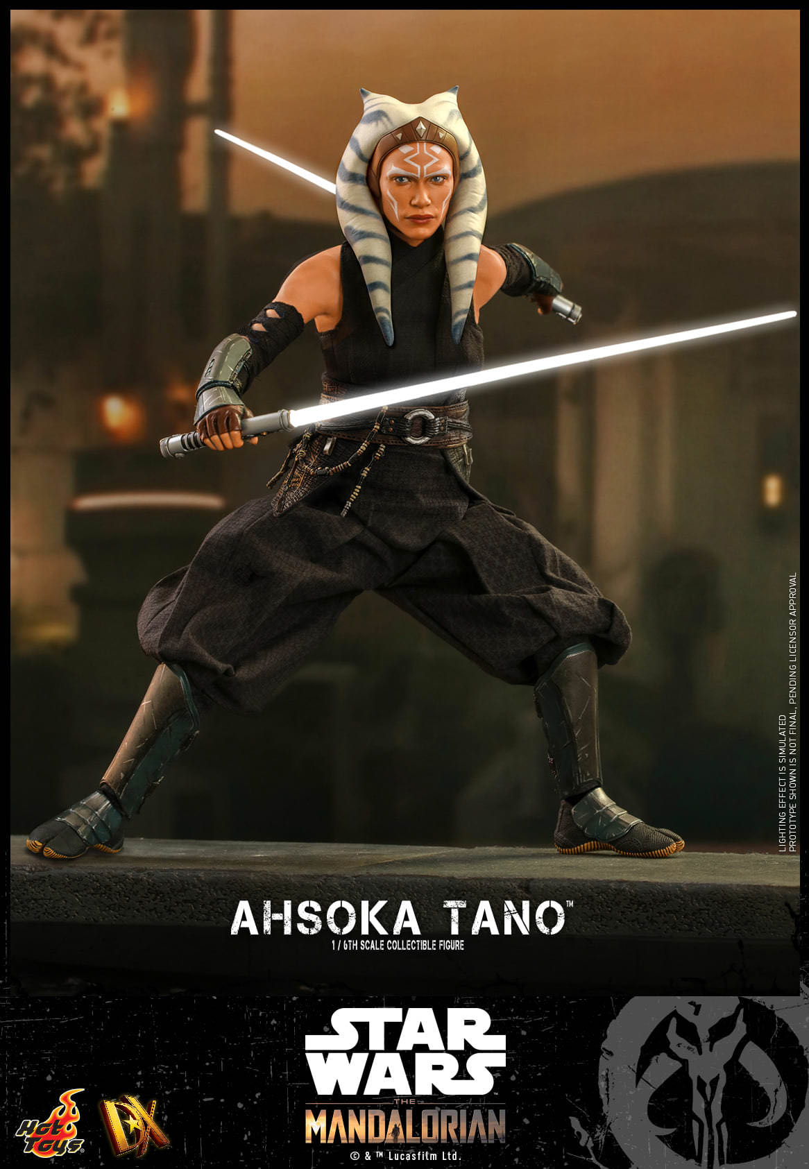 Ahsoka Tano - Hot Toys / Sideshow (Star Wars) action figure collectible [Barcode 4895228607805] - Main Image 2