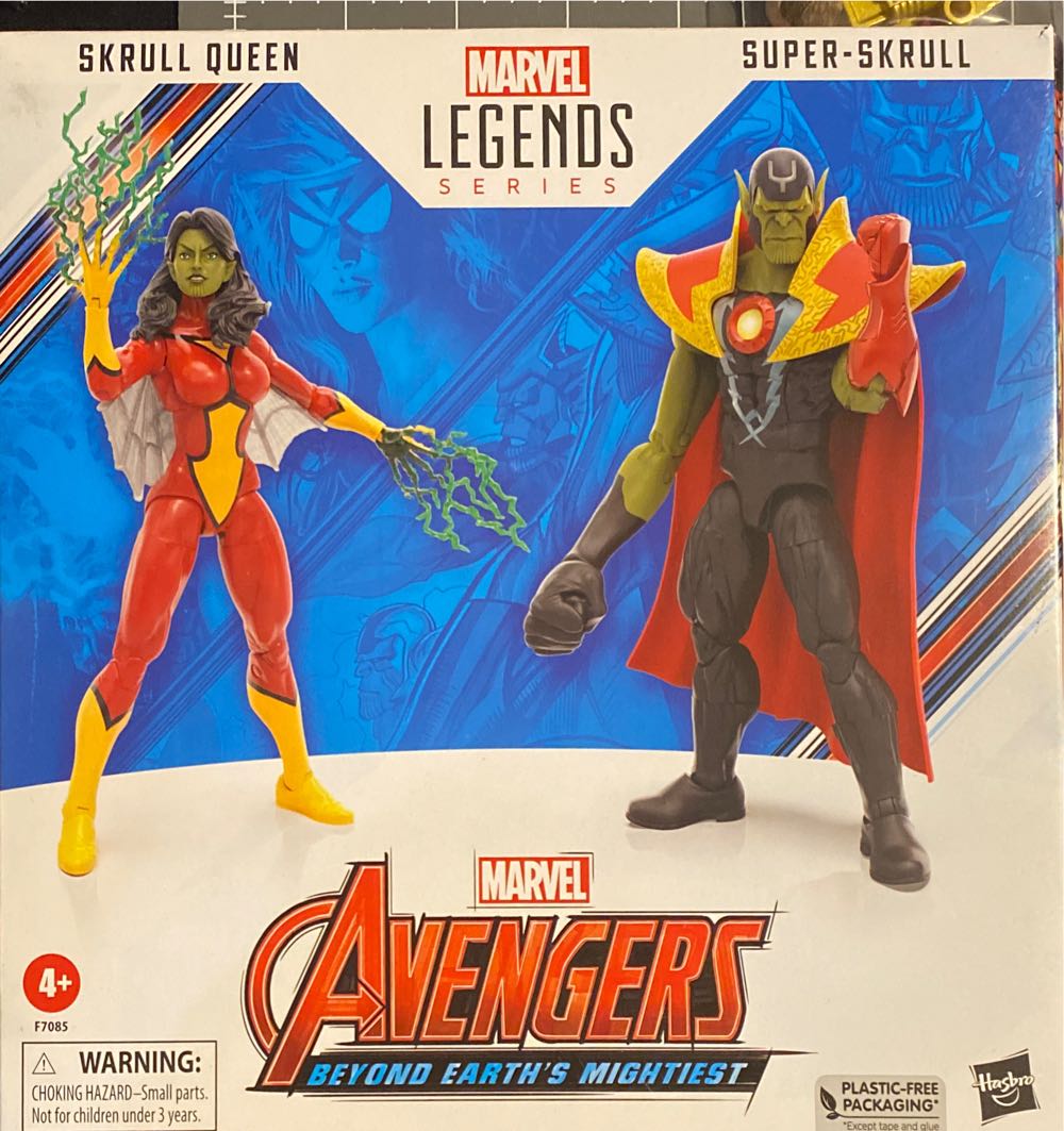 Skrull Queen & Super-Skrull - Hasbro (Marvel Legends) (Marvel Legends) action figure collectible [Barcode 5010996142535] - Main Image 2