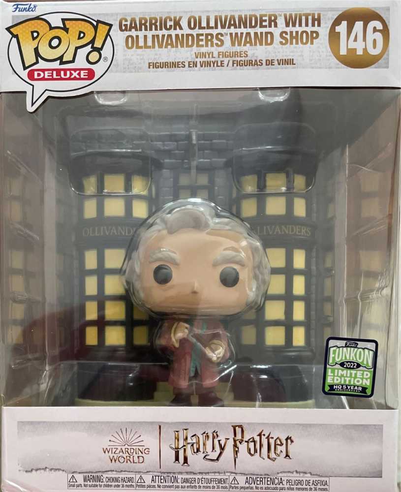 Harry Potter Garrick Ollivander With Ollivanders Wand Shop  action figure collectible - Main Image 1