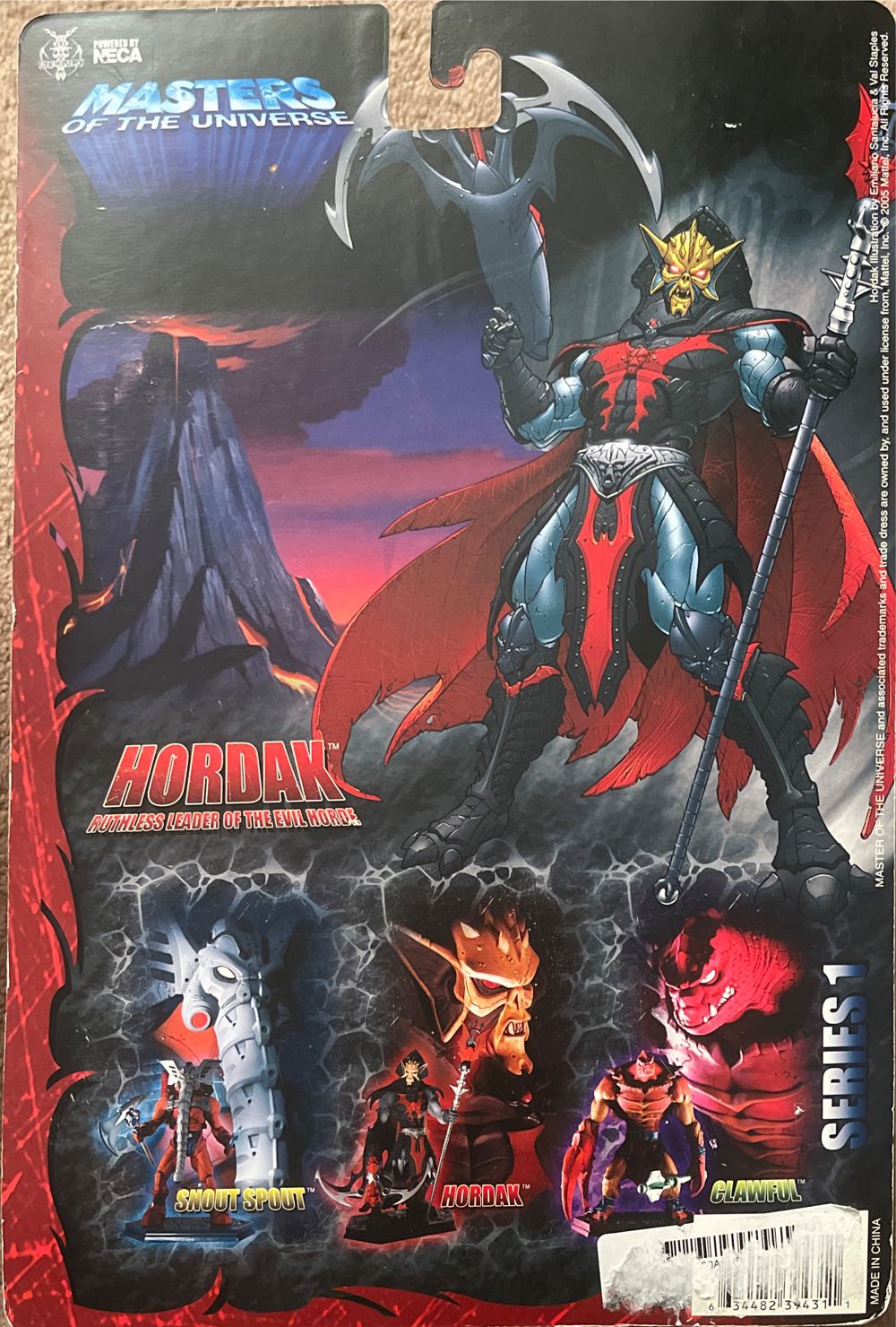 Masters Of The Universe Series 1 Hordak - Mattel Inc. action figure collectible [Barcode 634482394311] - Main Image 2