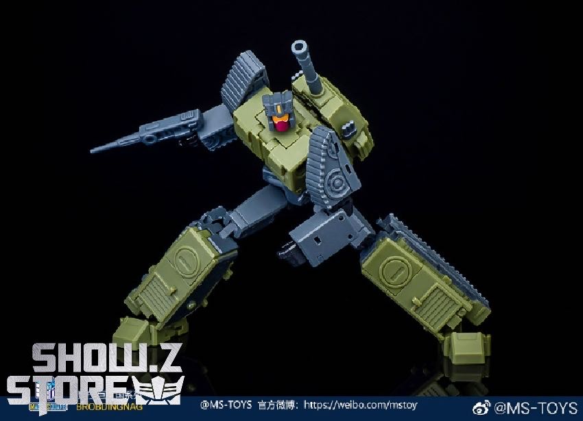 MS-B51 Heavy Gunner(Brawl) - Magic Square (G1) action figure collectible - Main Image 2
