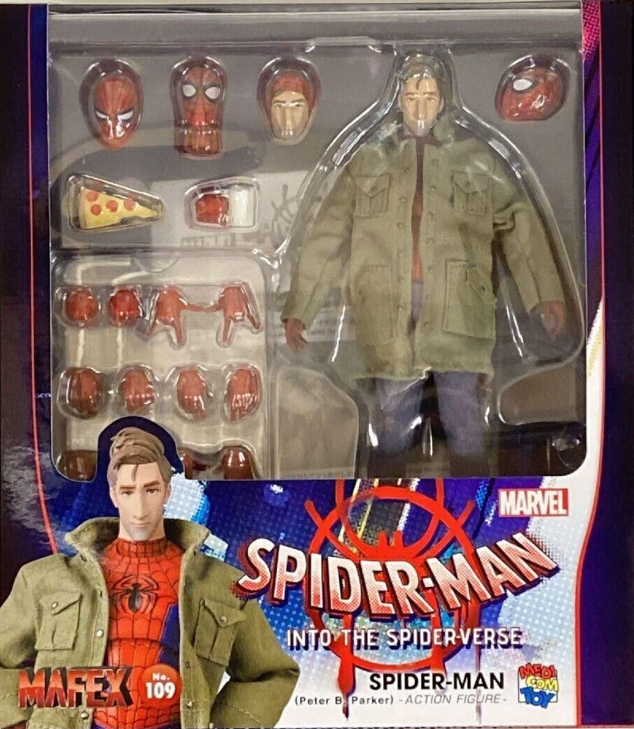 Mafex no. 109 - Medicom (Spider-man Into the Spiderverse) action figure collectible - Main Image 2