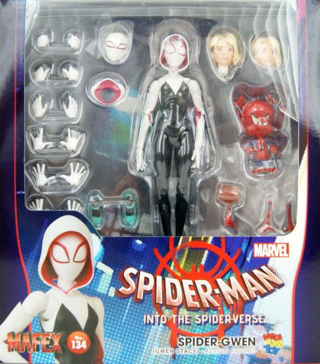Mafex no. 134 - Medicom (Spider-man Into the Spiderverse) action figure collectible - Main Image 2