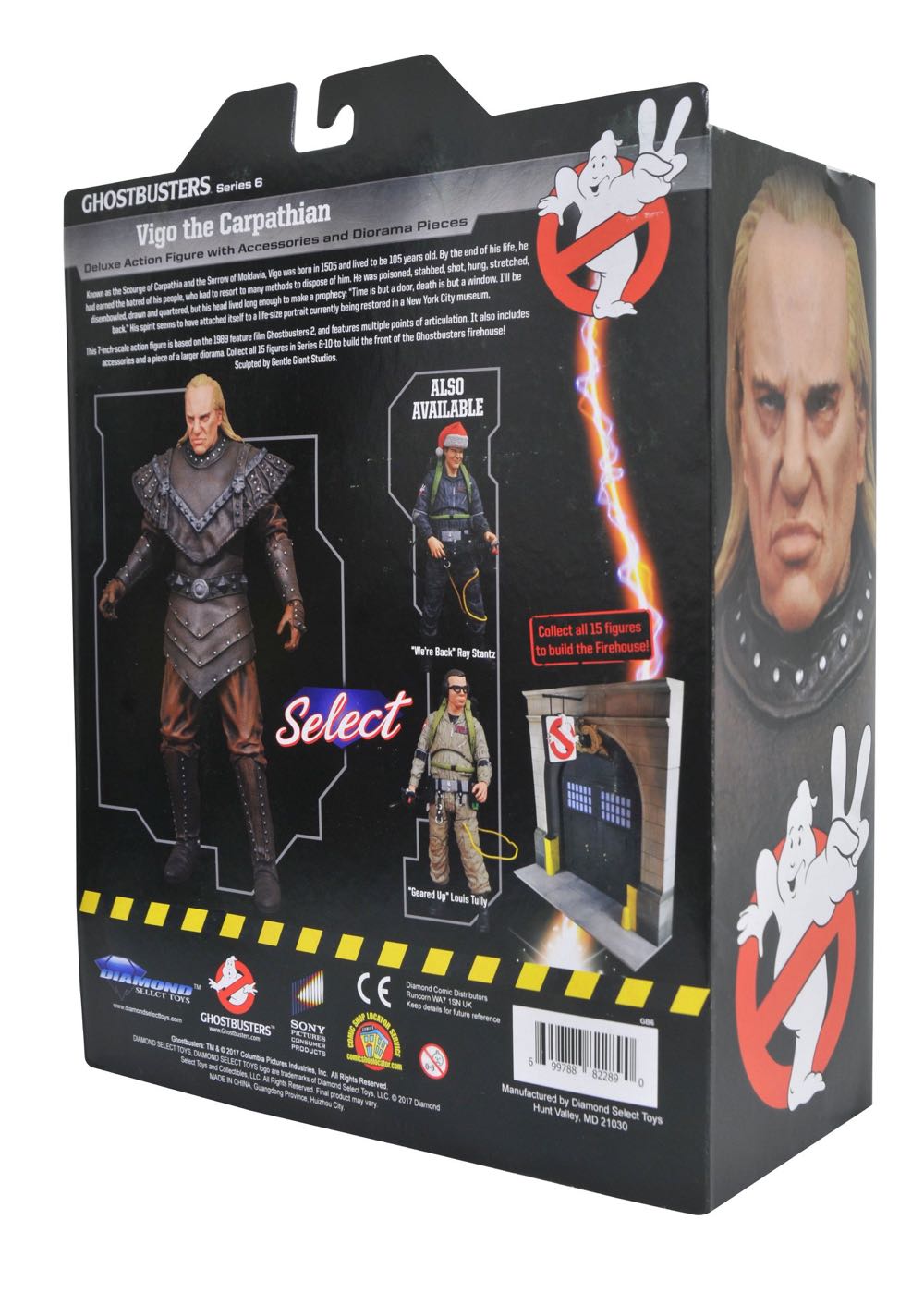 Vigo the Carpathian (Fire House BAF) - Diamond Select (Ghostbusters) action figure collectible [Barcode 699788822890] - Main Image 2