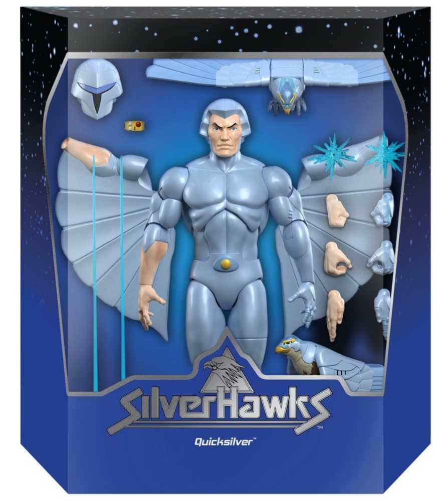 Quicksilver - Super7 (Silverhawks-Ultimates) action figure collectible [Barcode 840049813342] - Main Image 2