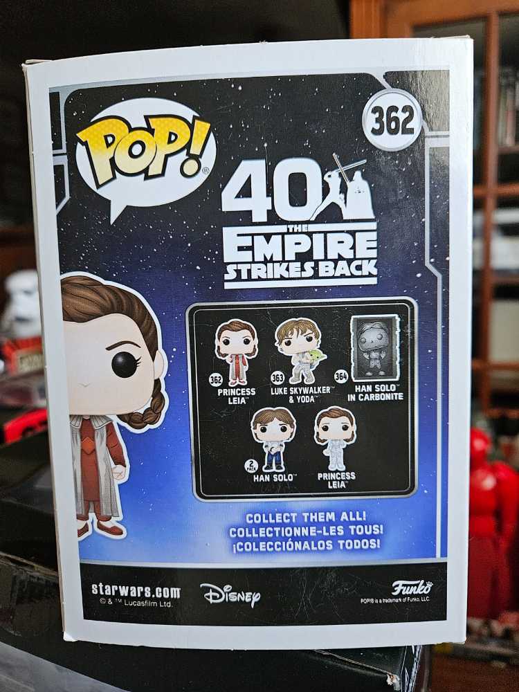 Princess Leia - Funko (Funko Pop) action figure collectible [Barcode 889698397902] - Main Image 3