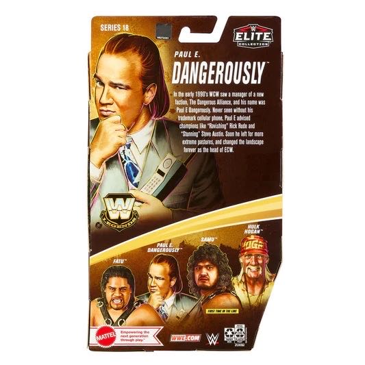 Paul E. Dangerously - Mattel Wwe (WWE) action figure collectible - Main Image 4