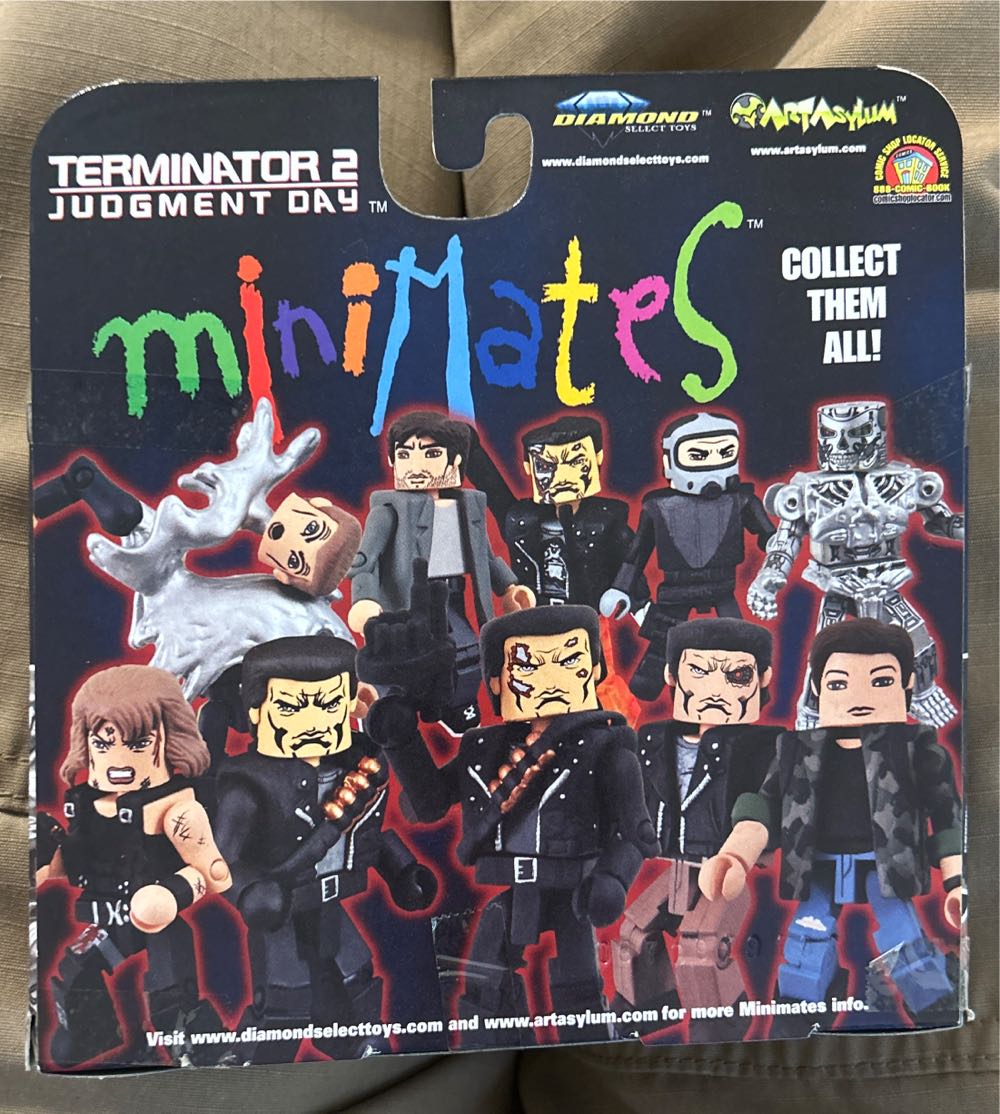 T-800 / Endoskeleton Minimates - Diamond Select Toys (Terminator) action figure collectible [Barcode 699788000199] - Main Image 2