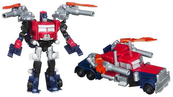 Optimus Prime Battle Steel - Hasbro (Dark Of The Moon) action figure collectible - Main Image 3