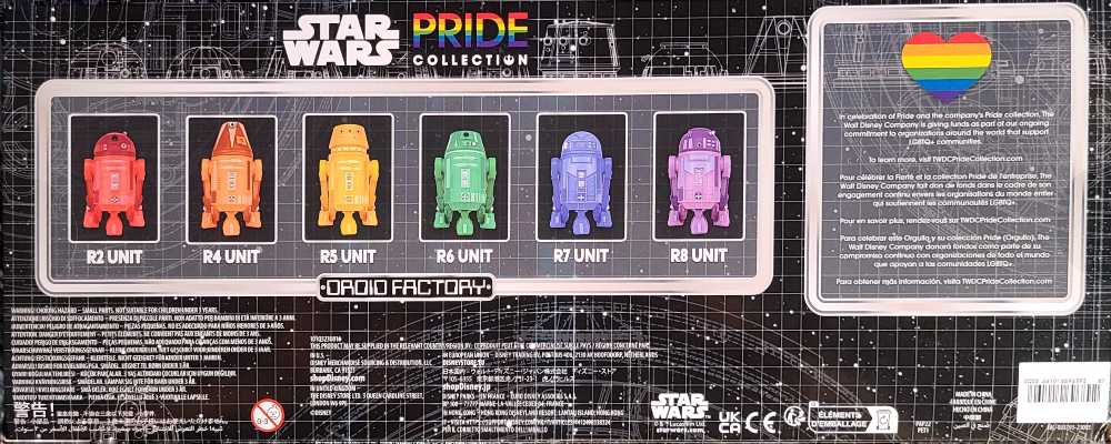 Star Wars Droid Factory Figure Set - Disney (Pride Collection) action figure collectible [Barcode 461014696892] - Main Image 2