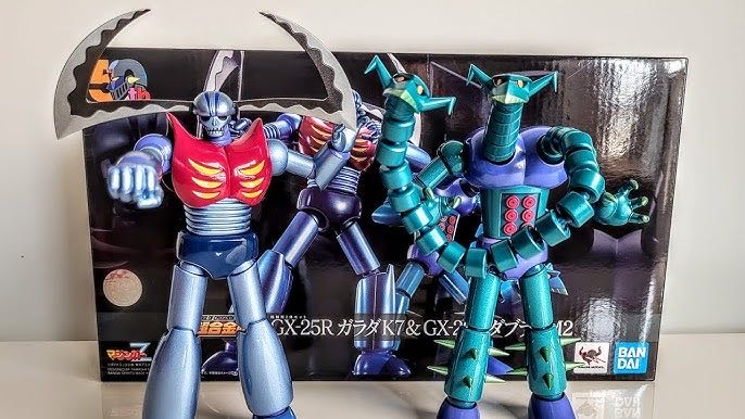 GX-25r Garada K-7 & GX-26r Doubulas - Bandai Soul of Chogokin (Mazinger) action figure collectible [Barcode 4573102604750] - Main Image 4
