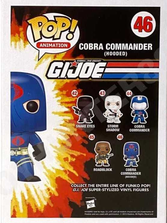 COBRA - Cobra Commander [hooded] - Funko (G.I. JOE - Pop!) action figure collectible [Barcode 849803061388] - Main Image 2