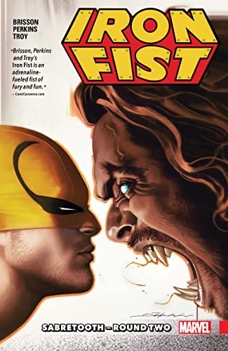 Iron Fist Vol. 2: Sabretooth Round Two  action figure collectible [Barcode 9781302907778] - Main Image 1