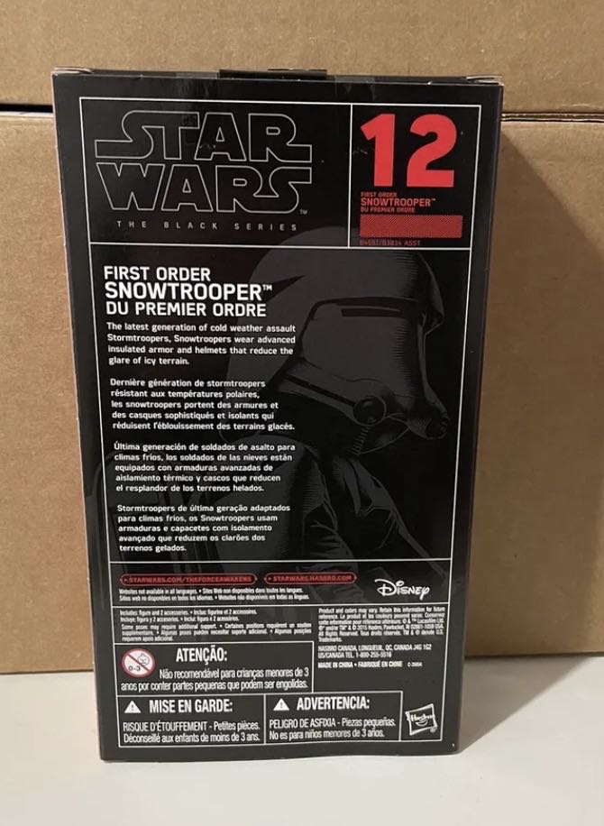 First Order Snowtrooper TBS [P3] #12 - Hasbro (Star Wars Episode VII: The Force Awakens) action figure collectible - Main Image 2