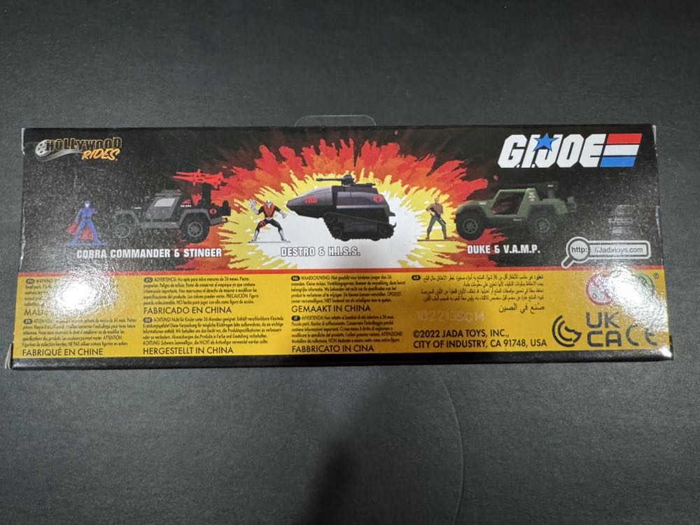 Jada : Destro & H.I.S.S. - Jada Toys (G.I. Joe) action figure collectible [Barcode 801310330845] - Main Image 2