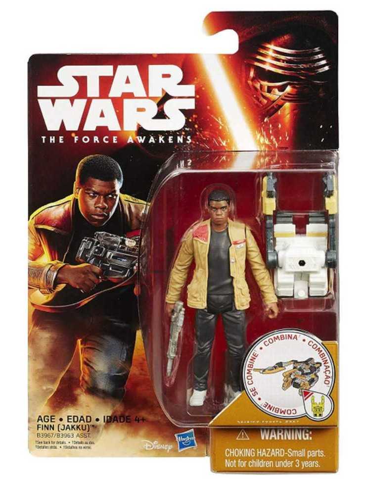 Star Wars Finn (Jakku) - Hasbro (The Force Awakens (3.75”)) action figure collectible [Barcode 5010994920388] - Main Image 1