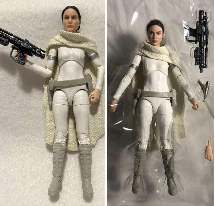 Padmé Amidala TBS [P3] #81 - Hasbro (Star Wars Episide II: Attack Of The Clones/Clone Wars) action figure collectible - Main Image 4