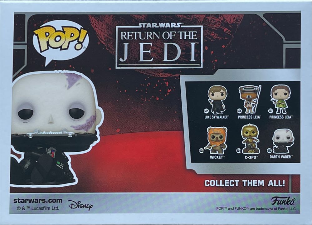 Star Wars- Darth Vader Funko 610 - Funko (Star Wars) (Star Wars) action figure collectible [Barcode 889698707503] - Main Image 3