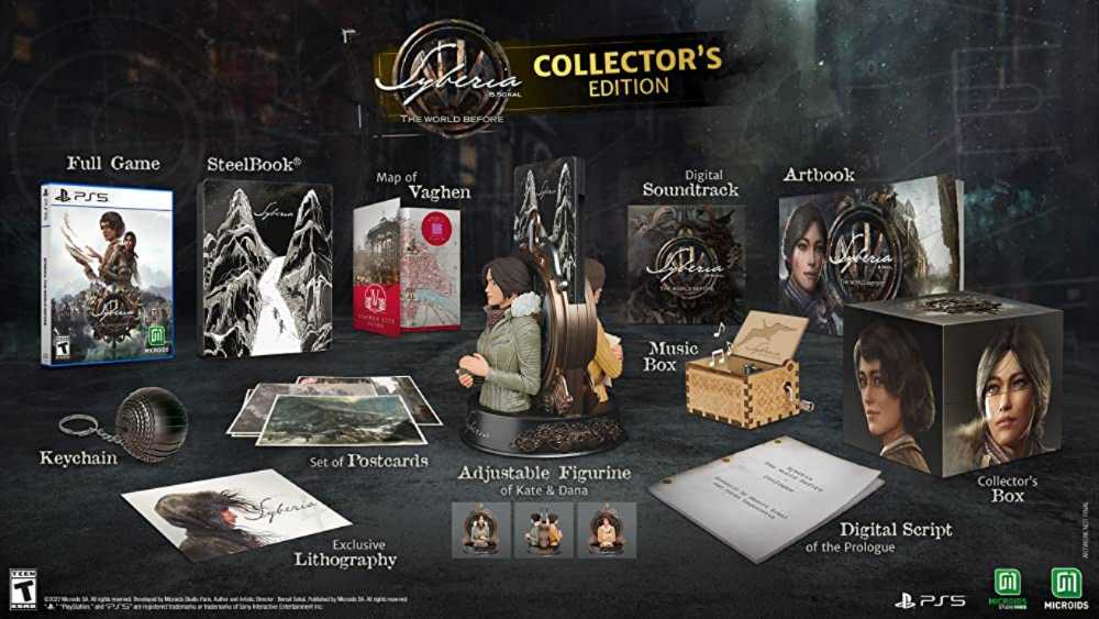 Syberia The World Before Collector’s Edition  action figure collectible - Main Image 2