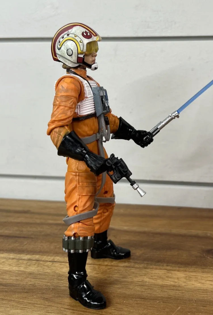 Luke Skywalker (X-Wing Pilot) TBS Archive - Hasbro (Star Wars Episode IV: A New Hope) action figure collectible - Main Image 4