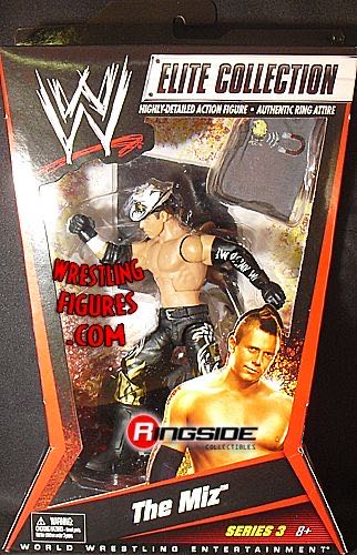 The Miz WWE Elite 3  action figure collectible - Main Image 1