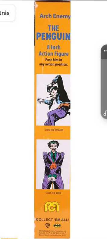 Penguin (50th Anniversary) - MEGO Corp. (Mego) action figure collectible [Barcode 850042500507] - Main Image 3