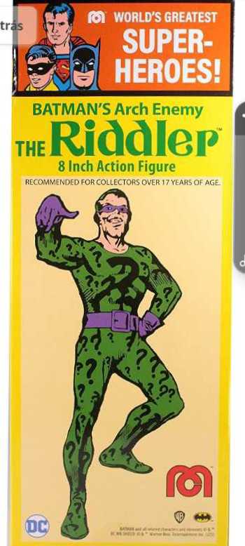 The Riddler (50th Anniversary) - MEGO Corp. (World’s Greatest Super-Heroes!) action figure collectible [Barcode 850042500521] - Main Image 2
