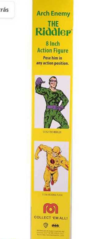 The Riddler (50th Anniversary) - MEGO Corp. (World’s Greatest Super-Heroes!) action figure collectible [Barcode 850042500521] - Main Image 3