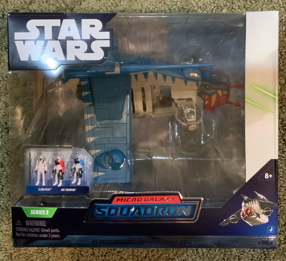 MG Squadron : #0067 Republic Gunship (Muuinilist 10) - Disney (Star Wars - The Clone Wars) action figure collectible [Barcode 191726479475] - Main Image 2