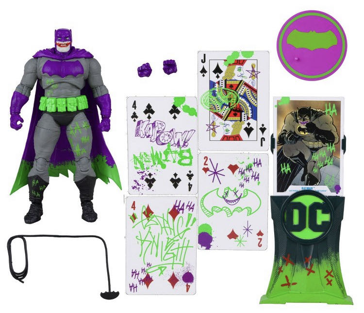 Batman (TDKR - Jokerized) - McFarlane Toys (McFarlane Gold Label Collection) action figure collectible [Barcode 787926000160] - Main Image 3