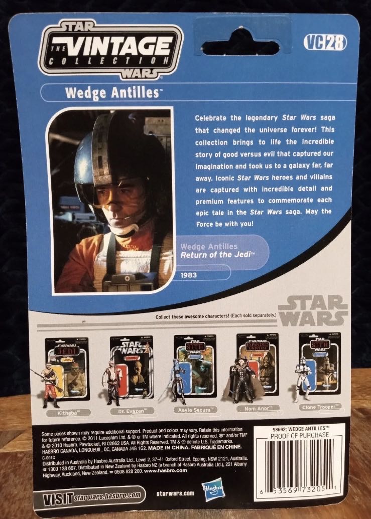 Wedge Antilles VC28 - Hasbro (Star Wars Episode IV: A New Hope) action figure collectible - Main Image 2