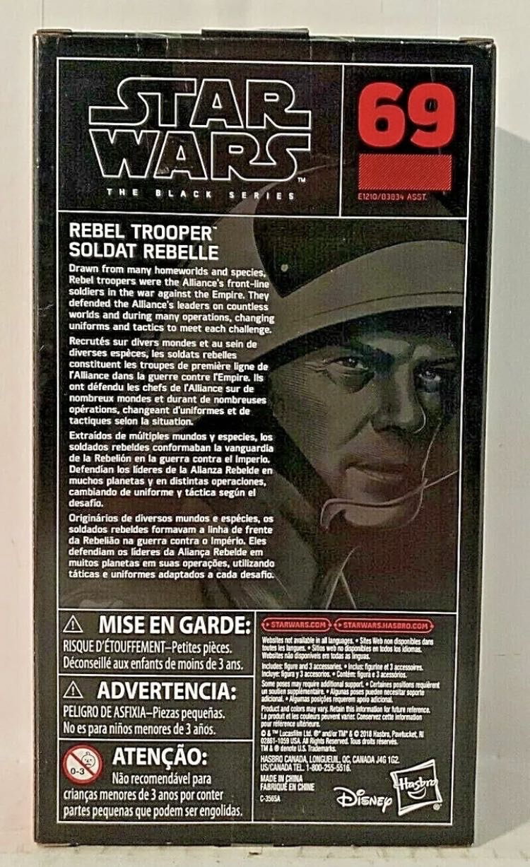 Rebel Trooper TBS [P3] #69 - Hasbro (Star Wars Episode IV: A New Hope) action figure collectible - Main Image 2