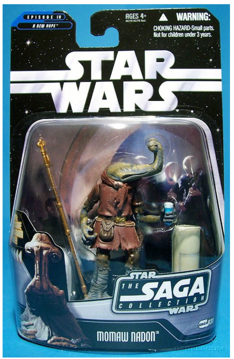 Star Wars: Hammerhead/Momaw Nadon - Hasbro (Saga Legends SAGA-031) action figure collectible - Main Image 3