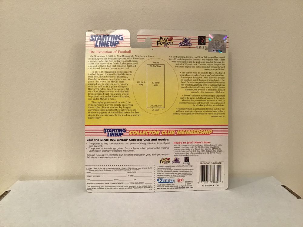 Chester McGlockton - Kenner action figure collectible - Main Image 2