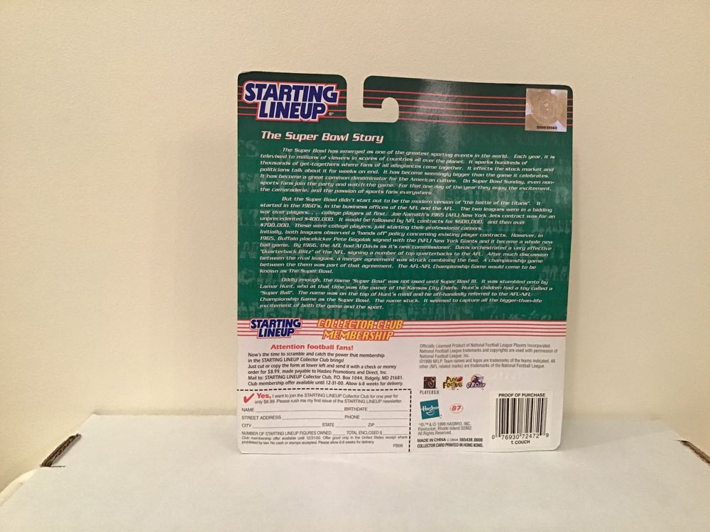 Tim Couch - Kenner action figure collectible - Main Image 2