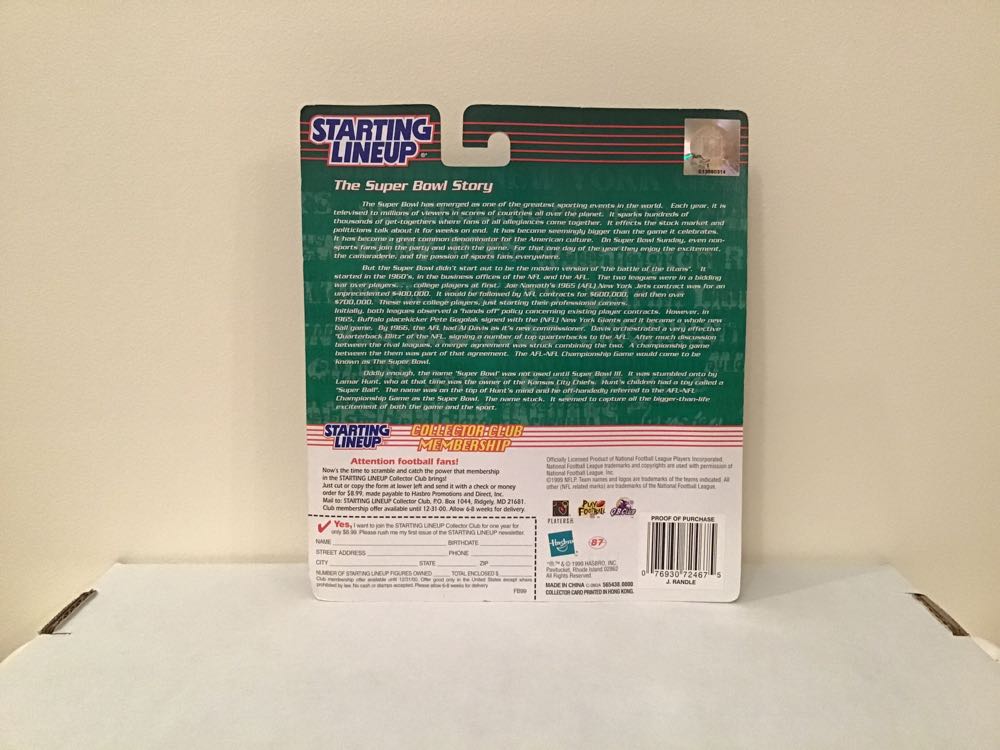 John Randle - Kenner action figure collectible - Main Image 2