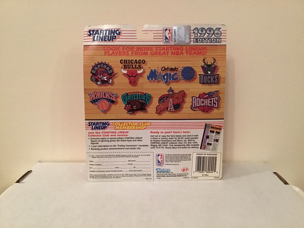 Grant Hill - Kenner action figure collectible - Main Image 2