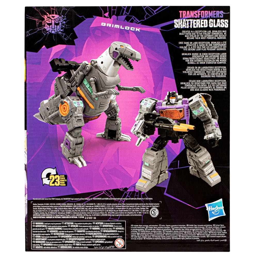 Shattered Glass Grimlock - Hasbro (Transformers Shattered Glass) action figure collectible [Barcode 5010996134653] - Main Image 4