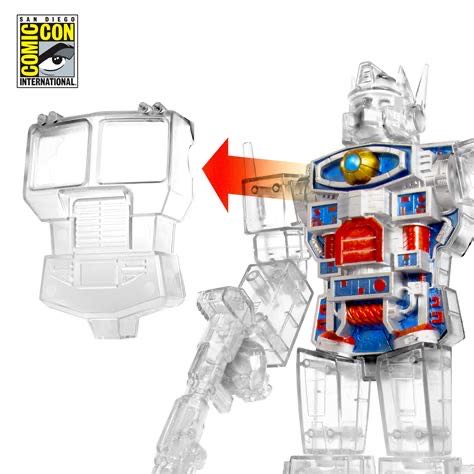 Optimus Prime (Clear Version) - Super 7 (Super Cyborg) action figure collectible [Barcode 4589974798985] - Main Image 3