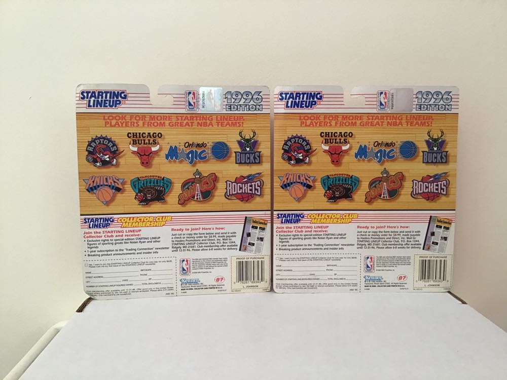 Larry Johnson - Kenner action figure collectible - Main Image 2