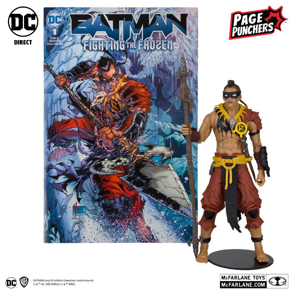 DC Page Punchers - Robin (Fighting The Frozen) - McFarlane Toys (DC Direct) action figure collectible [Barcode 787926159226] - Main Image 4